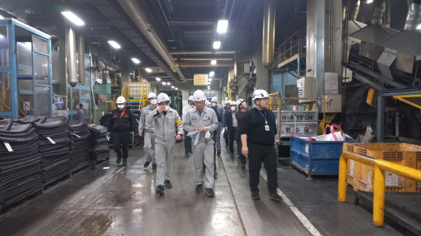 한국타이어 금산공장 점검