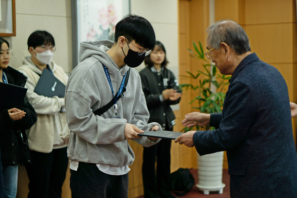 제17기 행정안전부 소셜미디어 기자단 위촉식 모습