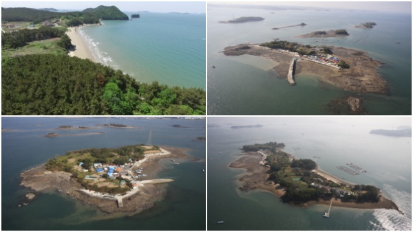 (시계방향으로부터)소도, 월도, 추도, 육도