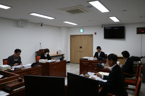 부여군의회 2022회계연도 예산결산검사