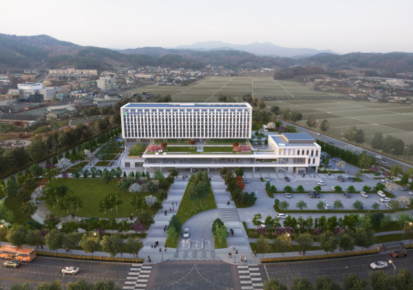 서천군 신청사 조감도