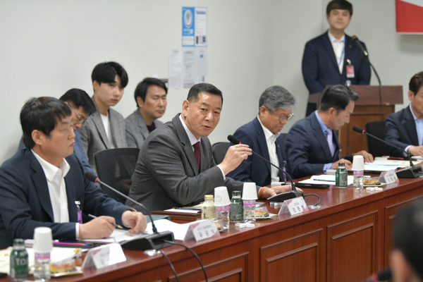 공주시 국회의원 초청 정책간담회 개최 모습