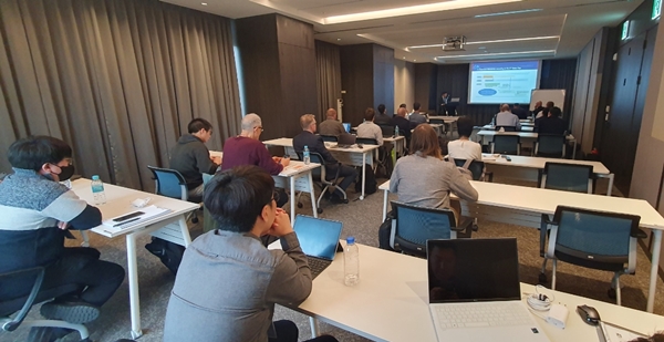 원자력연 지하수 유동 및 핵종 이동 관련 국제 공동연구 회의 모습