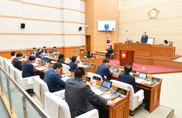 보령시의회 제250회 임시회 폐회