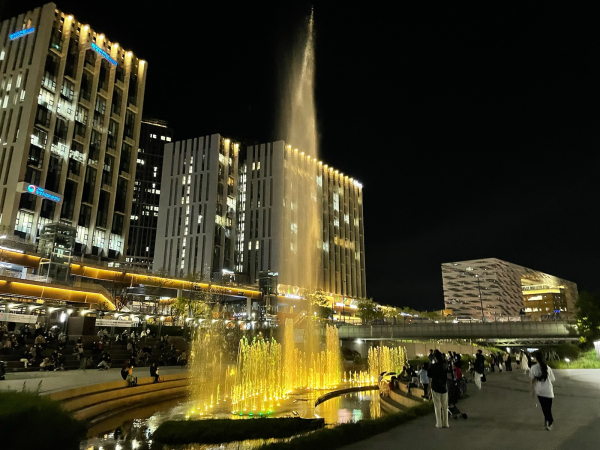 방죽천 음악분수