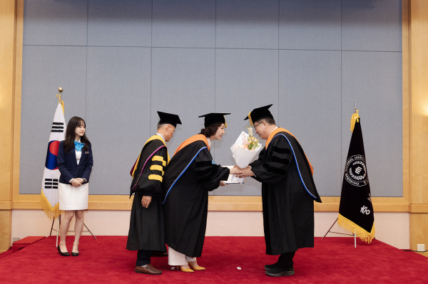 바이오니아 박한오 대표 명예 창업학박사 학위 전달식