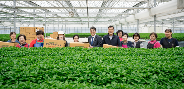 청양군, 우량 고추 모종 100만 주 배송 시작
