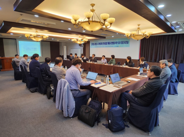 지난 24일과 25일 속리산 레이크힐스 호텔에서 열린 ‘대전권 대학연합 산학협력 협의체(이하 대산협) 공유․협업 워크숍’ 진행 모습