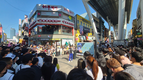 지난해 대전스카이로드에서는 과학쇼, 즉석이벤트 게임, 어린이 노래자랑 등