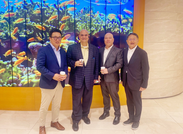 미국 정형외과 전문의 방문 단체사진