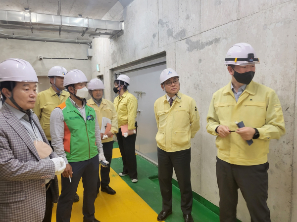 고기동 부시장 현장점검 모습