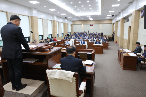 계룡시의회 제166회 임시회 본회의