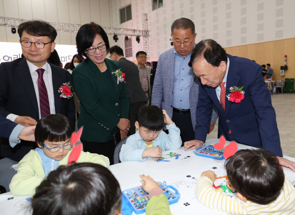 제7회 대한민국 어린이 놀이 한마당 진행 모습