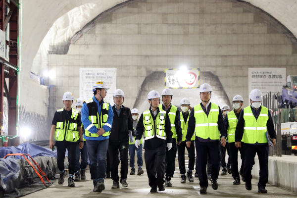 김한영 이사장, 안전大전환을 위한 특별 현장점검 모습