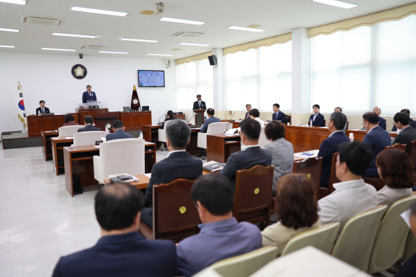 서천군의회 제311회 임시회 본회의