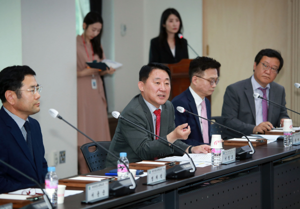 대전 서구 학교장 초청 간담회 개최 장면