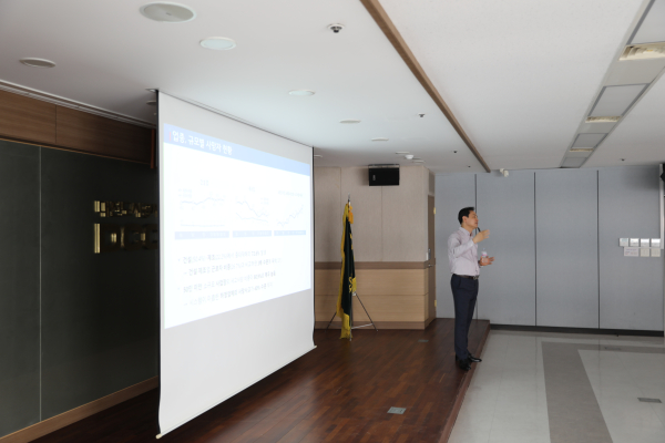 대전도시공사 정국영 사장 현장안전 교육 실시