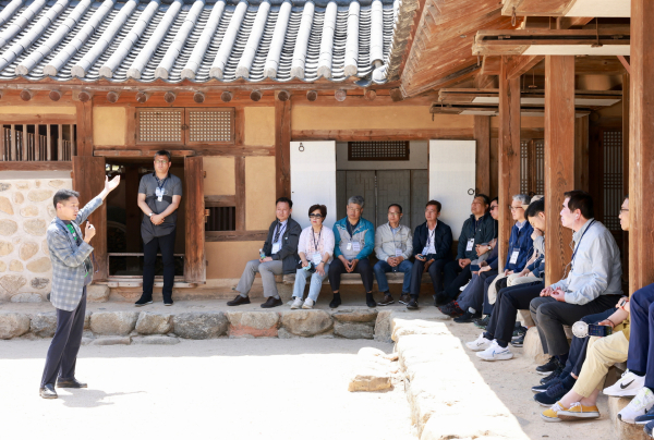 보령 간부공무원 다산 청렴정신 체험교육 진행 모습