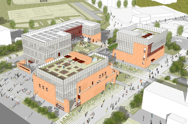 가족문화센터 평생학습관 조감도