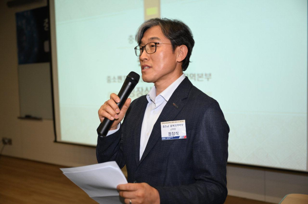 ‘충북유니콘클럽’ 정장식 중소벤처기업진흥공단 충북지역본부장. 사진=충북청년창업사관학교