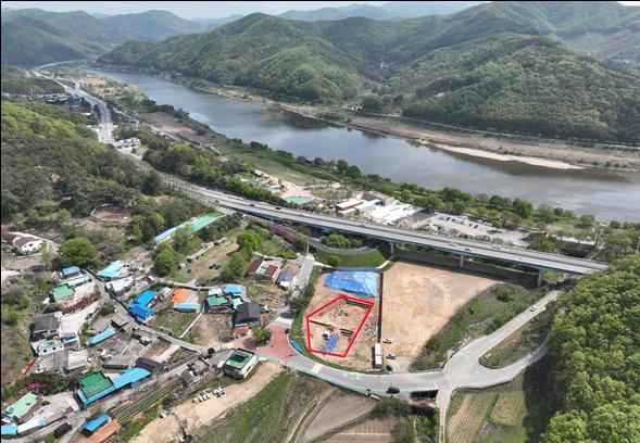 석장리 일원 발굴조사 - 조사지역 전경