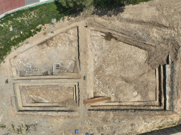 석장리 일원 발굴조사 - 유적 조사 후 전경