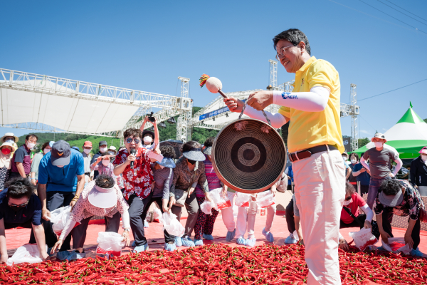 지난해 청양고추․구기자 축제 현장 모습