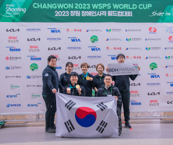 비디에이치 파라스 장애인 사격팀