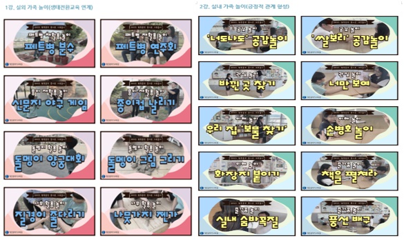 「2023학년도 행복충전 즐거운 가족놀이」학부모 교육 플랫폼 운영