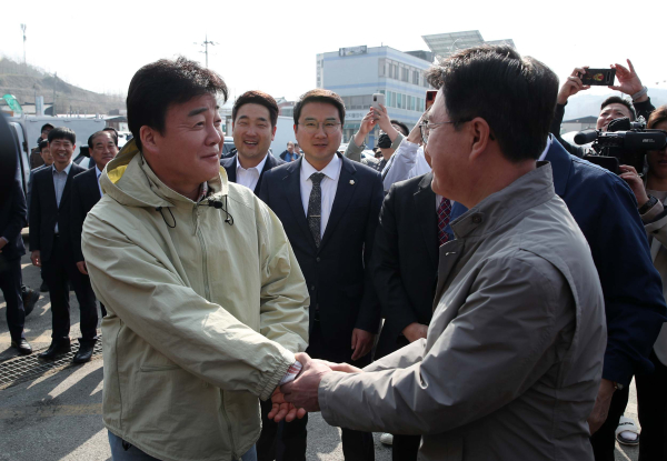 예산상설시장 현장방문