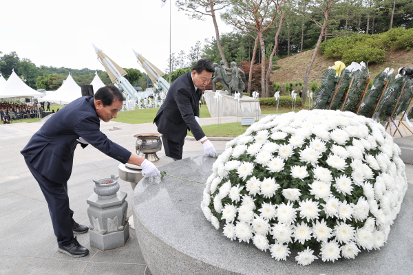 당진시 제68회 현충일 추념식