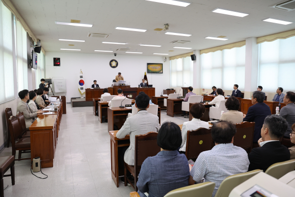서천군의회 제1차 정례회 본회의