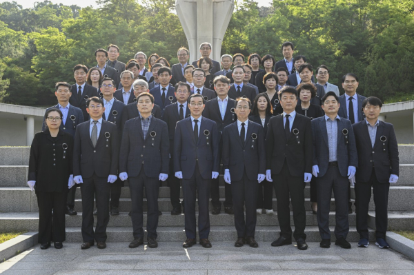 제68회 현충일 대전보훈공원 참배