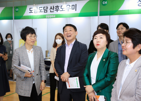 2023년 상반기 서구 굿잡 일자리박람회 행사 장면