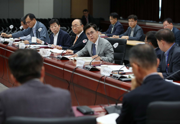 2024년 정부예산 확보 부처 반영 보고회 개최 모습