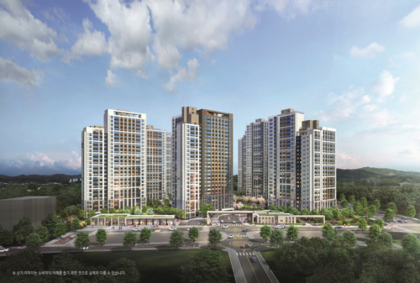 힐스테이트 모종 블랑루체 투시도