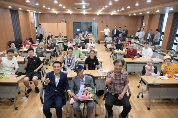 미군 제2보병사단 봉사활동 위문