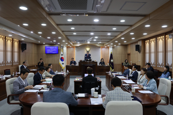 홍성군의회, 제295회 제1차 정례회 폐회