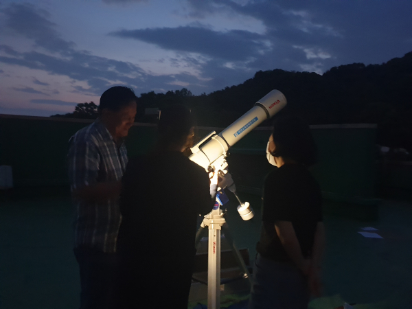 ‘2023년 천체교육 역량강화 (입문, 초급, 중급, 고급과정) 직무연수’ 진행 모습