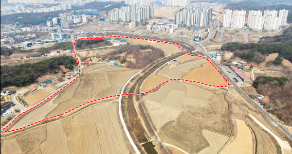 2안 후보지 드론 사진