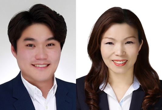 (왼쪽부터) 김선광 (국힘, 중구2), 이금선(민주 유성4)4