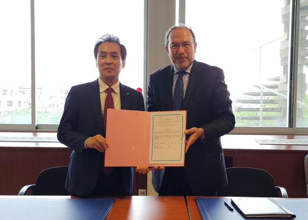 KISTI-UNESCO 양해각서 체결식