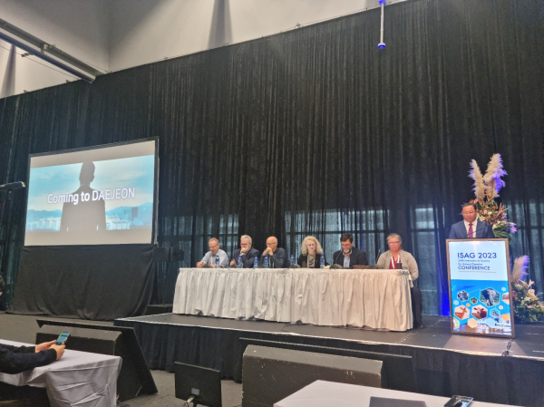 지난 2일부터 7일까지 남아공 케이프타운에서 열린‘2023 세계동물유전학회총회 모습