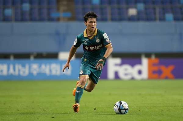 수원전 강윤성 선수