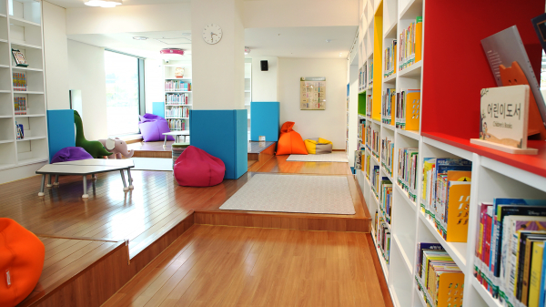 국민체육센터 내 성연작은도서관 모습