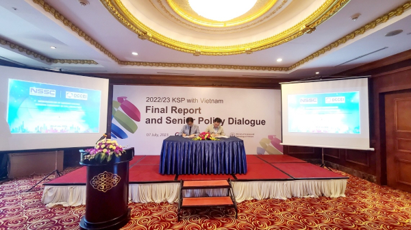 지난 7일 베트남 과학기술부 산하 국가창업지원센터(NSSC)와 창업기업들의 해외시장 진출 지원 및 기술사업화 노하우 공유를 위한 업무협약을 체결했다