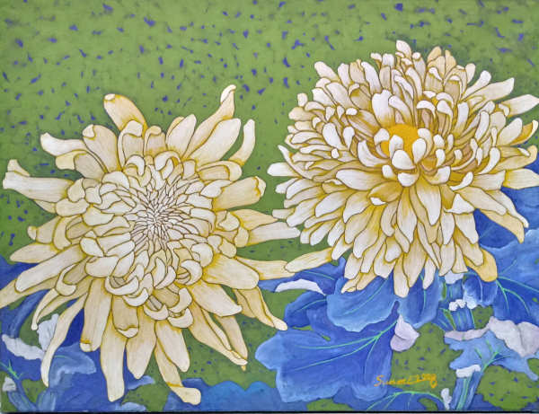 귀농·귀촌 재능 활성화 사업으로 제작된 한국화 액자