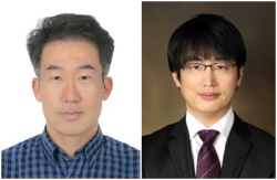 산업경영공학과 류태범 교수(왼쪽), 신소재공학과 김정한 교수