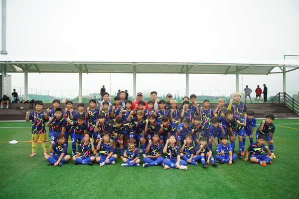 ​지난 15일 양대동 771번지 일원에서 열린 서산 스포츠테마파크 개장식 모습​