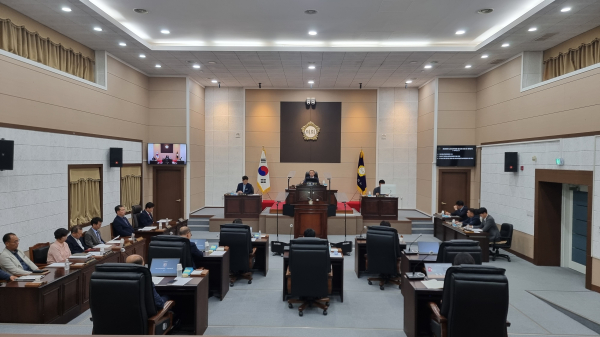 금산군의회 임시회 본회의